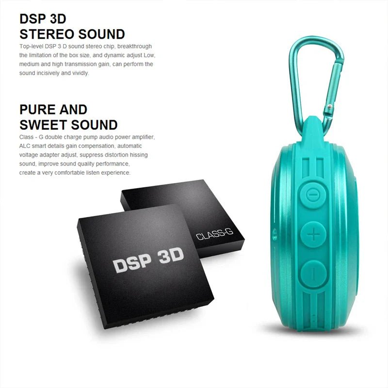 F10 Outdoor Wireless Bluetooth Stereo Portable Speaker - Rye + Co.