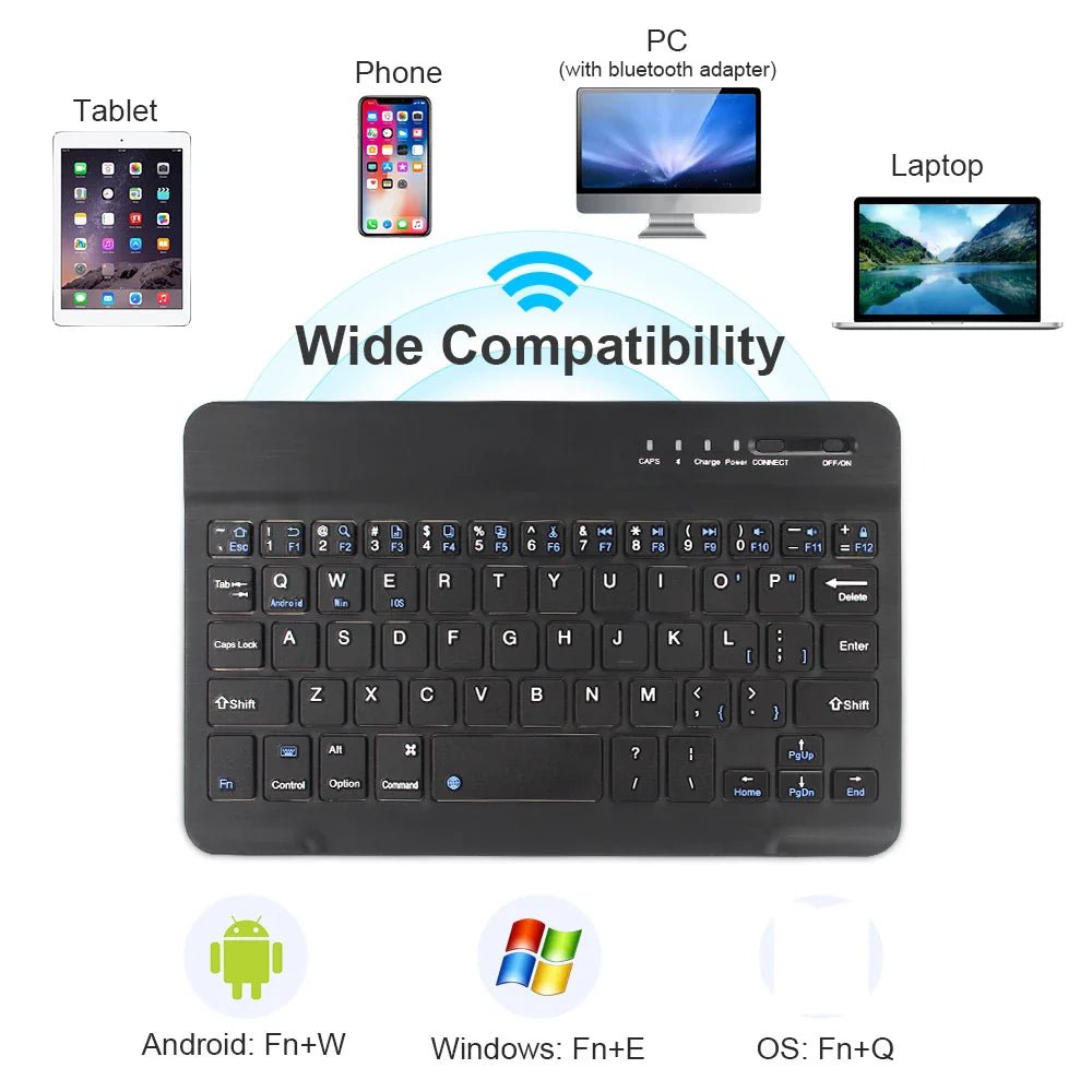 Bluetooth Wireless Keyboard - Rye + Co.