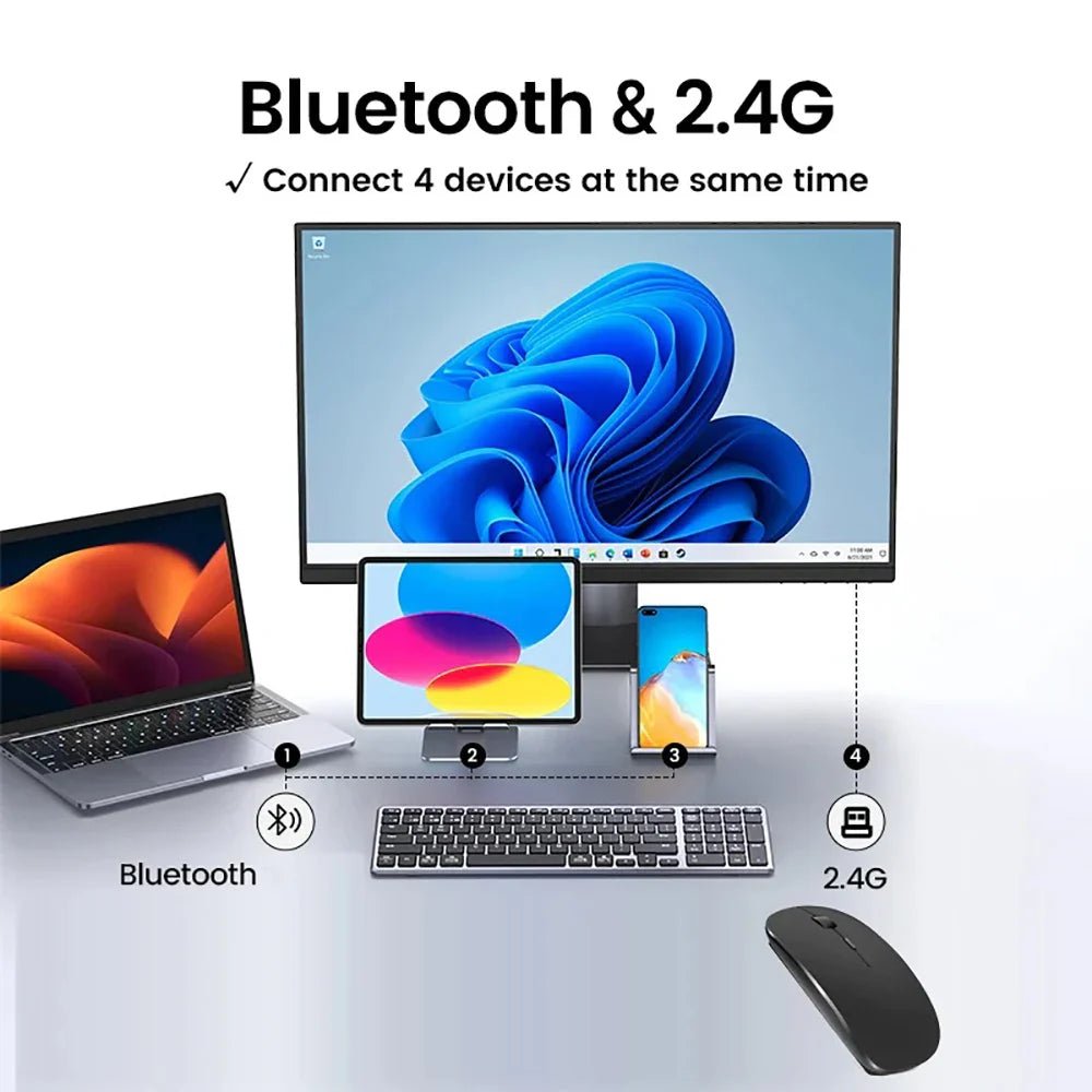 Bluetooth Wireless Keyboard - Rye + Co.